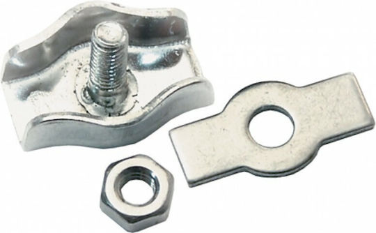 Sârmă de cablu de sârmă Clamp Accesorii pentru puntea bărcii Μονός Inox A4 3mm 2mm