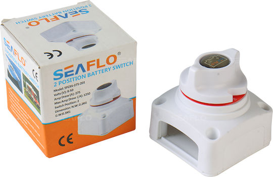 Seaflo Selector baterie barcă Comutator baterie Pornit - Oprit