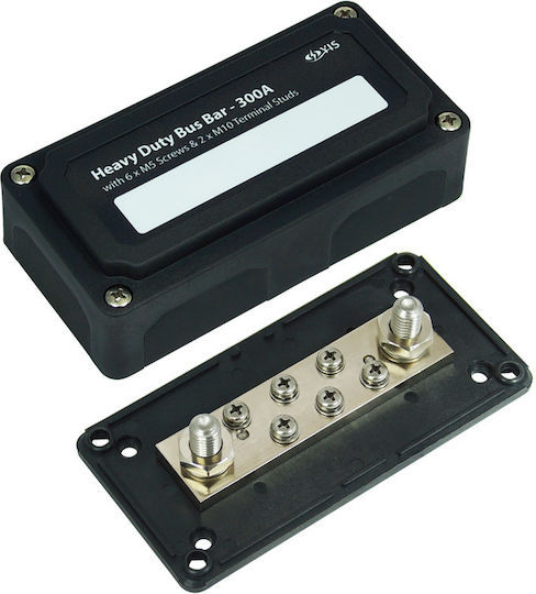 Eval Boat Battery Splitter Cable Splitter 6 Plus 2 Double Heavy Duty with Panel (2 Terminals 10mm)