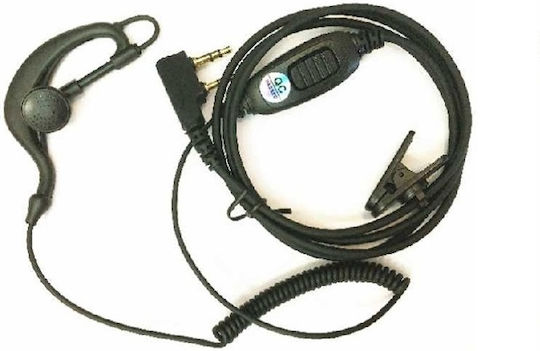 Baofeng Double Pin 11005 Earpiece Wireless Transceiver UHF/VHF Compatible with UV-5R/UV 82/GT-3/UV-B5/UV B6/UV-5RE/BF-888s