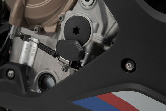SW-Motech Motorcycle Engine Cover Protector Black