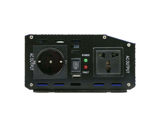 Voltage Converter 12 V 230 V 2000 W 4000 W Geko G17016
