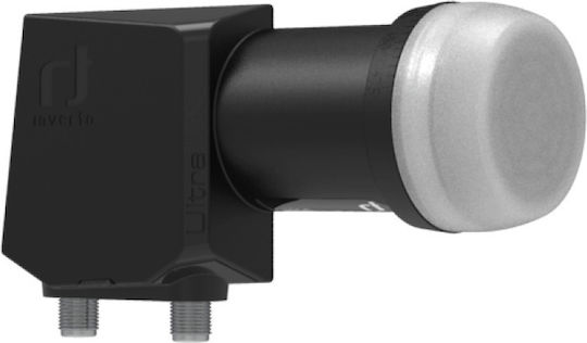 Inverto Ultra Twin HGLN 40mm LNB LNB Zwillinge (2 Ausgänge) mit Geräuscharmer Verstärker 0.2dB