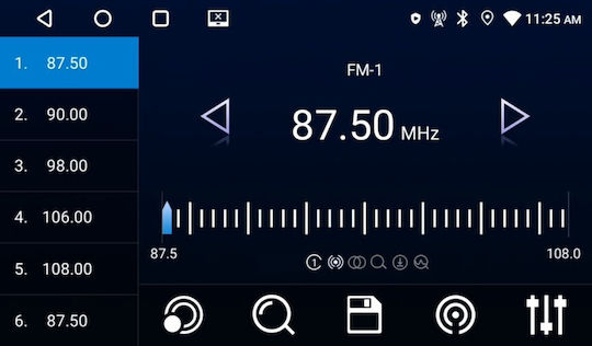 Clarion Ηχοσύστημα Αυτοκινήτου για Volkswagen Touran 2003 > 2010 (Bluetooth/USB/WiFi/GPS/Apple-Carplay/Android-Auto)