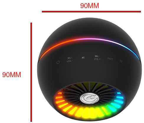 Sonic Gear BT5.0 TWS Sonicpods Ηχείο Bluetooth 15W Μαύρο