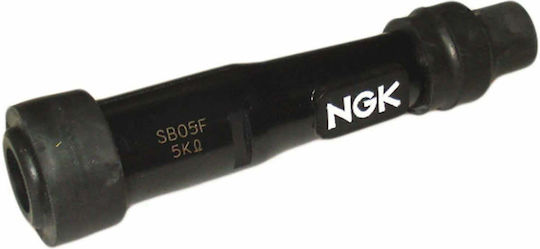 Ngk Spark Plug Cap Straight 8080 Kawasaki Gpz 1100 83-99 Cagiva W16 600 94-97 Z 81-83 Black Piece