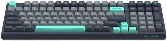 A4Tech Fstyler FS300 Panda Rock Само клавиатура Кирилски Черен