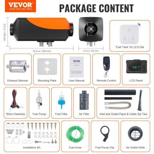 Vevor Car Air Heater 12V