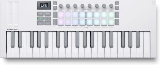 Novation Launchkey Mini mit 37 Tasten Weiß