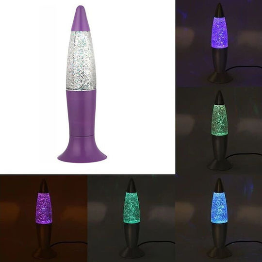 Globo Lighting Decorative Lamp Lava Lamp Transparent