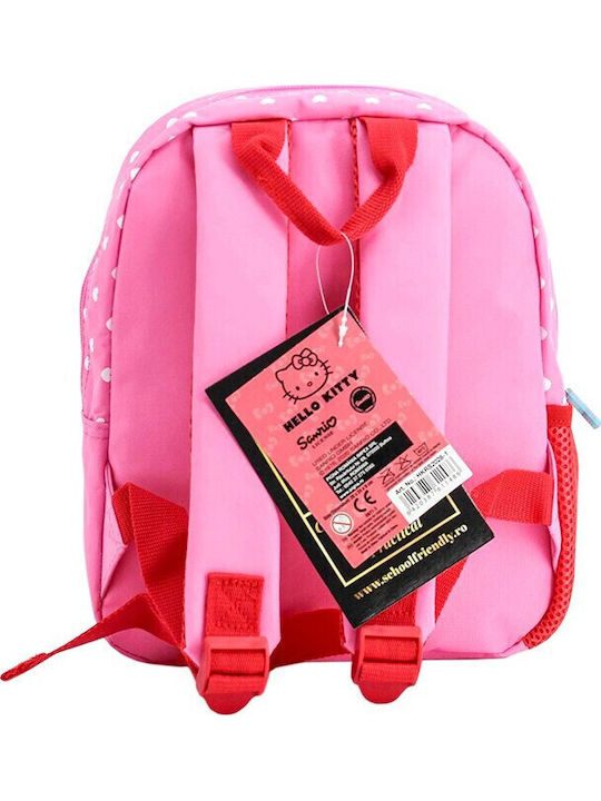 Pigna Schulranzen Rucksack Kindergarten Rosa mit Flaschenhalter