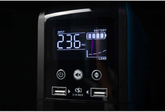 Powerwalker VI 1200 CSW UPS Line-Interactive 1200VA 720W with 4 Schuko Power Plugs