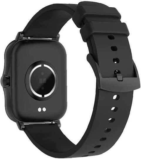YFIT Aluminiu Smartwatch (Negru)
