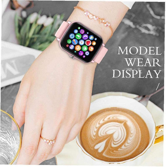 YFIT Aluminiu Smartwatch (Negru)