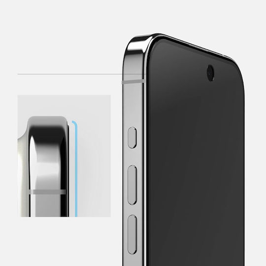 Ringke Privatsphäre Vollflächig gehärtetes Glas (iPhone 15 Pro)