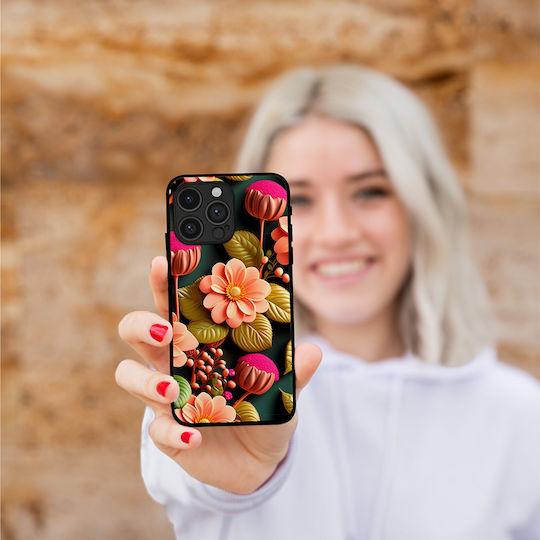 Калъф Sonique 3D Flower Series OnePlus Nord 5 5G Сьомга