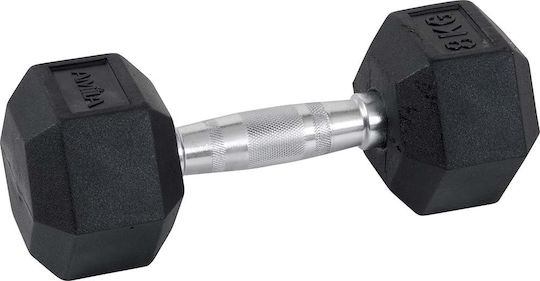 AMILA Дъмбел Шестоъгълник Гумен 1 x 17.50кг