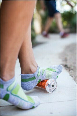 Trigger Point Nano X Foot Roller Foot Massage Roller Orange