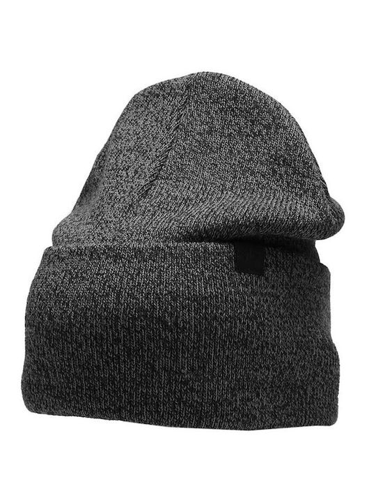 Beanie Ανδρικός Σκούφος Πλεκτός σε Γκρι χρώμα