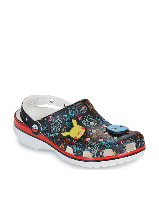 Crocs Pokemon Print Women's Clogs Black