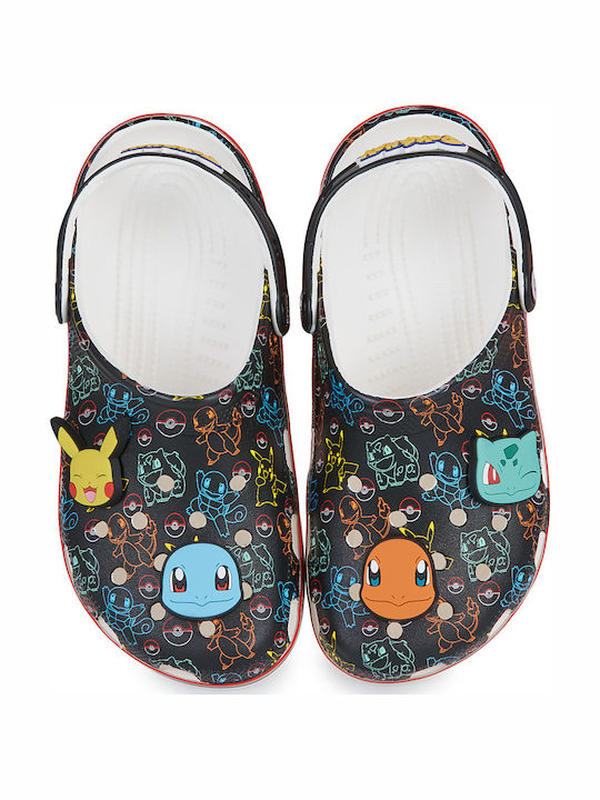 Crocs Pokemon Print Women's Clogs Black