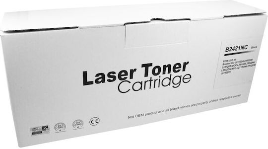 Compatible Toner Cartridge Tn2421 Black Brother 3000 Pages Chip