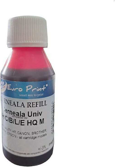 Universal Compatible Dye Ink Magenta 100 Ml Bottle