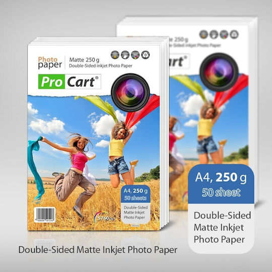 Photo Paper Dual Side Matte 250g A4