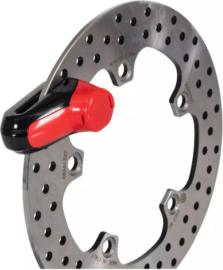 Abus Motorcycle Disc Brake Lock with 5mm Pin in Red