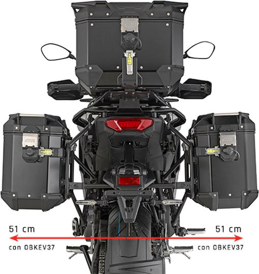 Kappa Moto Side Mounts for Yamaha Tracer 9