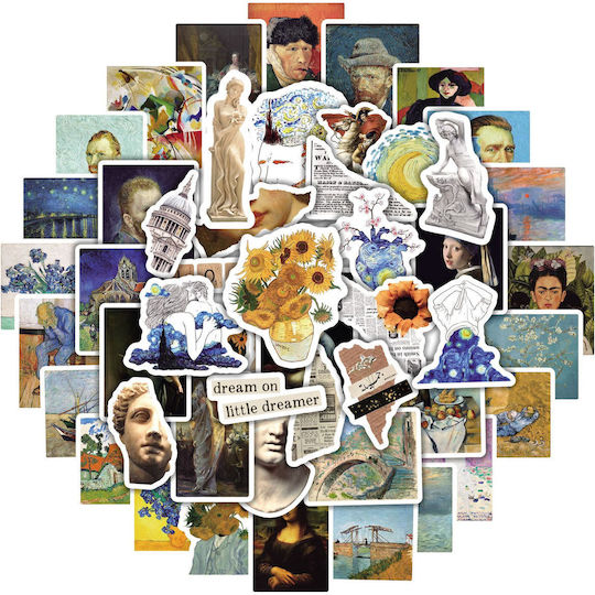 Sticker Set 50pcs-art