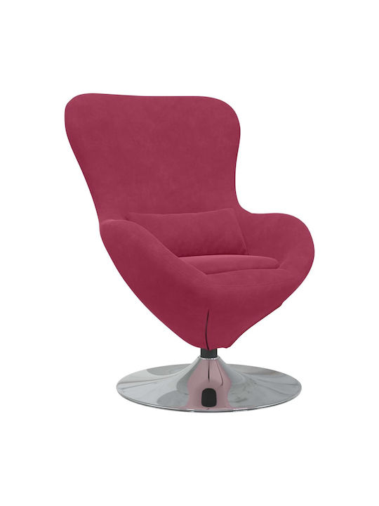 Rotativ Catifelat Burgundia 63x73x90cm