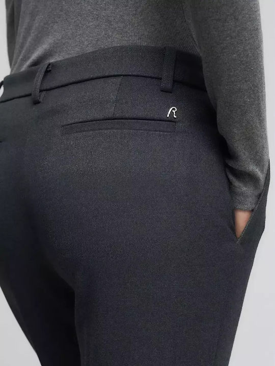 Damen Stoff Hose Dark grey