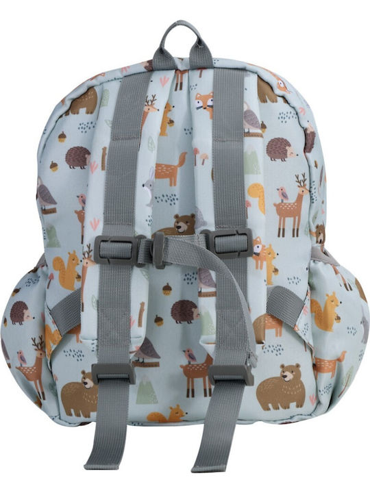 Lund Schulranzen Rucksack Grundschule Beige mit Flaschenhalter