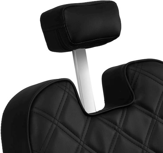 Barber Equipment Scaun Bărbierul Negru cu Înălțime Reglabilă