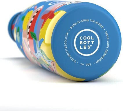 Cool Bottles Παιδικό Παγούρι Θερμός Ανοξείδωτο Sunshine Fiesta 500ml