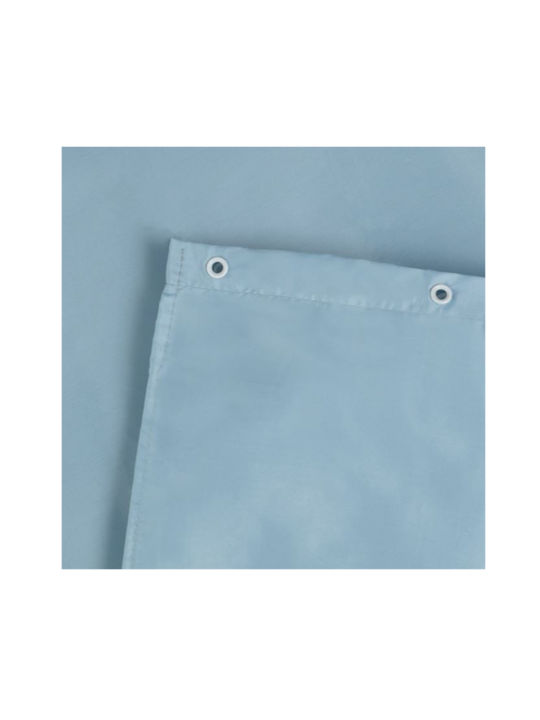 Shower Curtain 180x180cm Blue Grey