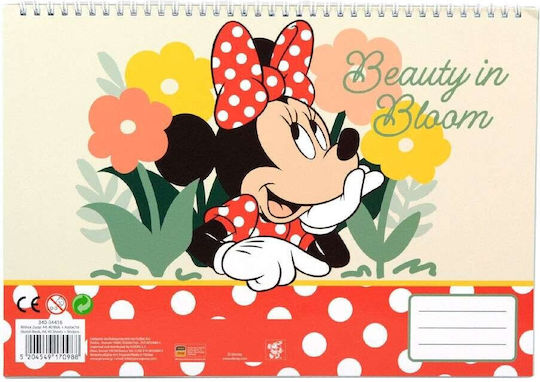 Gim Μπλοκ Ζωγραφικής Minnie A4 21x29.7cm