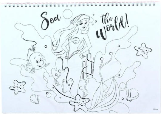 Gim Drawing Pad Princess Create Your World 1pcs