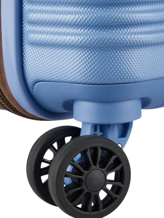 Delsey Freestyle Μεγάλη Βαλίτσα Ταξιδίου Σκληρή Blue με 4 Ρόδες Ύψους 76εκ.