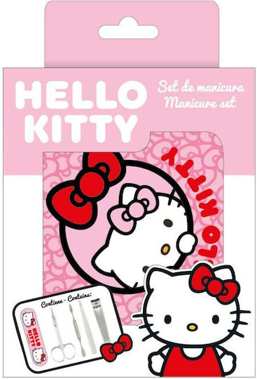 Hello Kitty Ροζ Maniküre-/Pediküre-Set