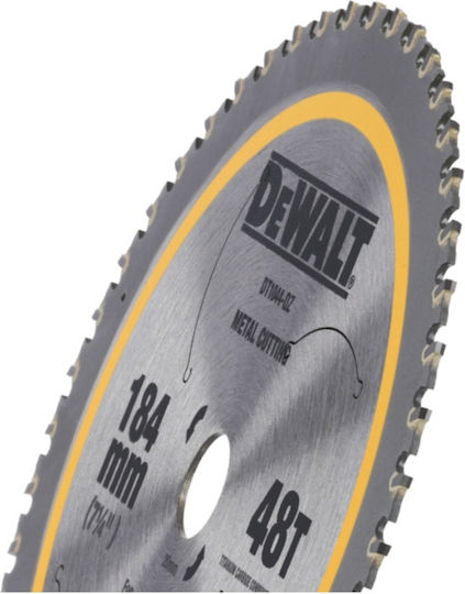 DEWALT Cutting Disc Metal Hole Diameter 184mm with 48 Teeth 1pcs