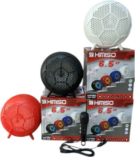 Kimiso QS-612 Bluetooth Speaker 8W with Radio and Battery Life up to 4 hours Black