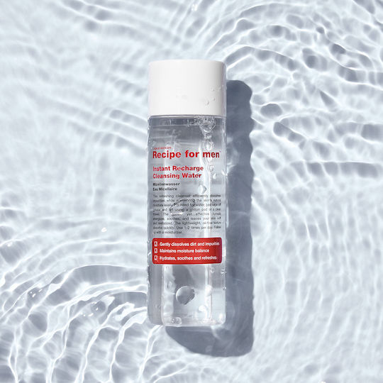 Recipe For Men Instant Recharge Κρέμα Καθαρισμού Προσώπου 100ml