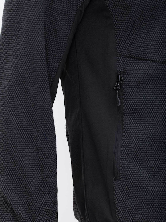 Men's Knitted Cardigan Black