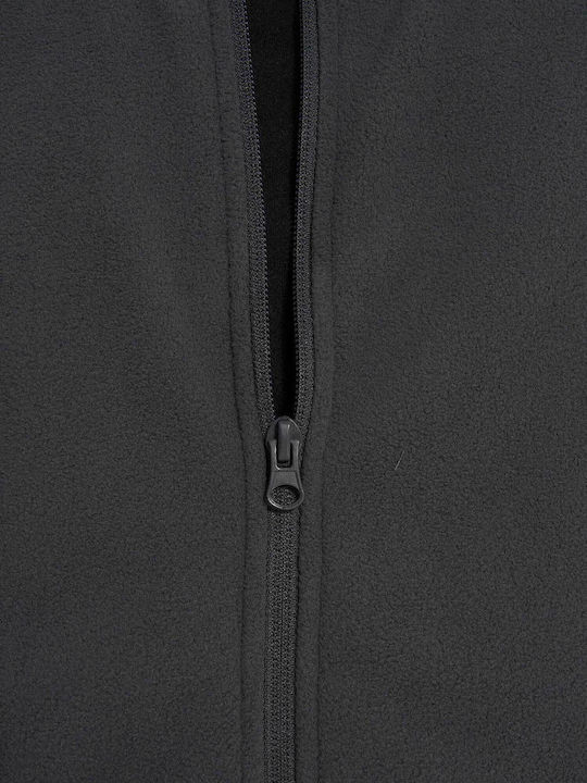 Men's Fleece Cardigan Grey