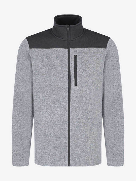 Ανδρική Ζακέτα Fleece Grey
