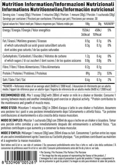 Per4m Isolate Zero Πρωτεΐνη Ορού Γάλακτος με Γεύση Baklava 2kg