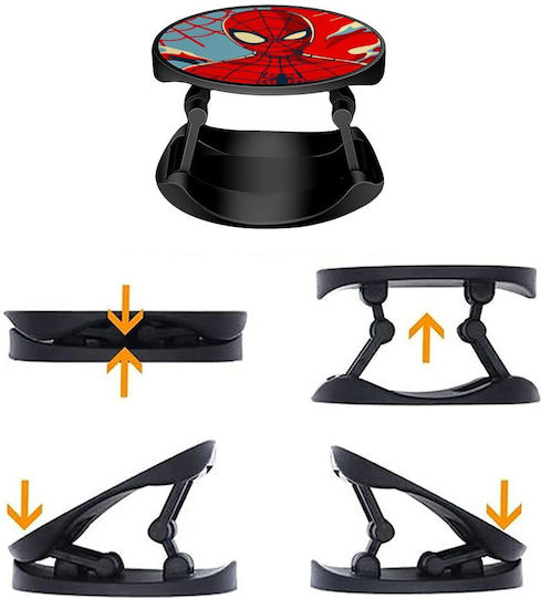 Spiderman Kid Phone Holders Stand Stand Βάση Στήριξης Κινητού Στο Χέρι