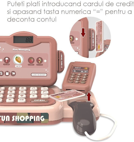 Casă de marcat pentru copii pentru 3+ ani